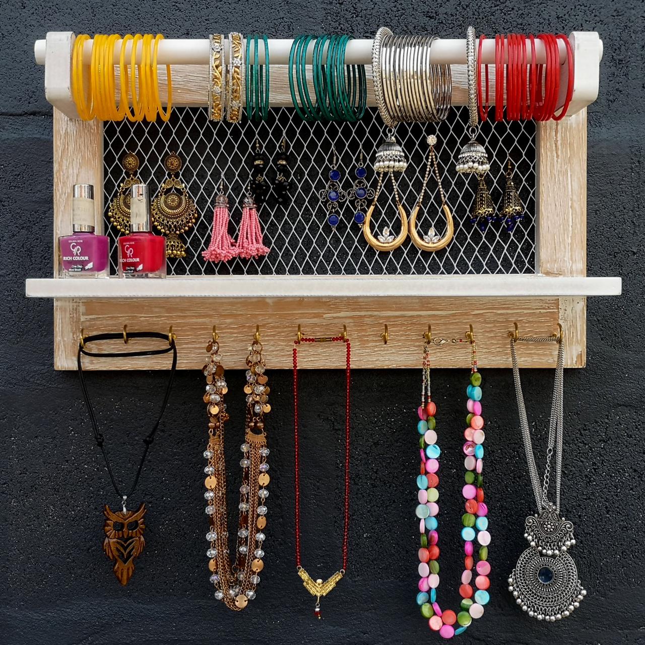 WhatsApp Image 2021-01-25 at 6.41.31 PM Wall Mounted Jewelry Organizer
