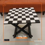 Hand Painted Folding Game Table