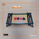 Hand Painted Folding Game Table