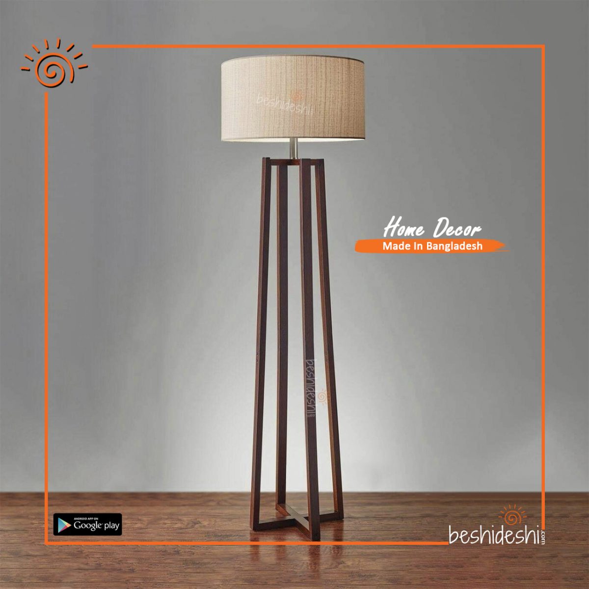 Floor Lamp With Shade