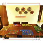 Rickshaw Painted Table Placemat & Coaster Set