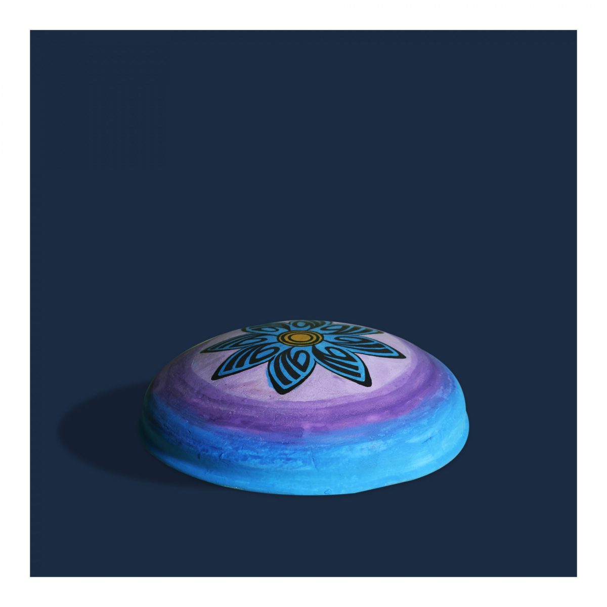 Calligraphy Pottery Painting (Allahu)