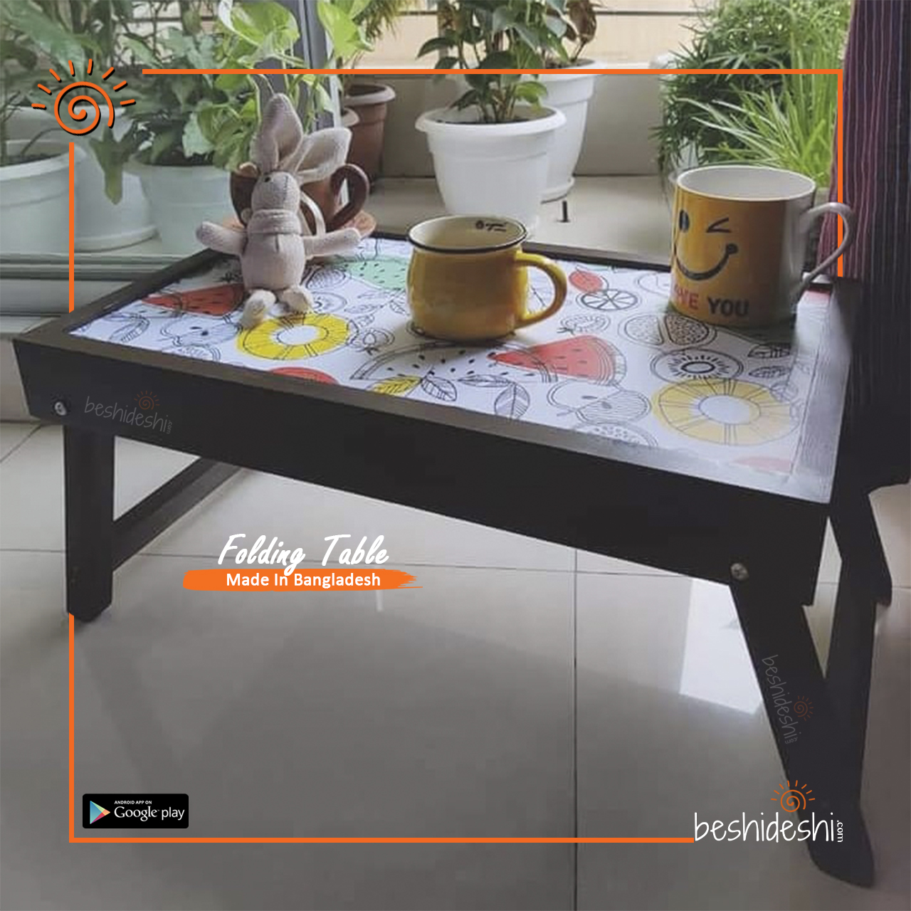 18 Exclusive Wooden Folding Laptop Table