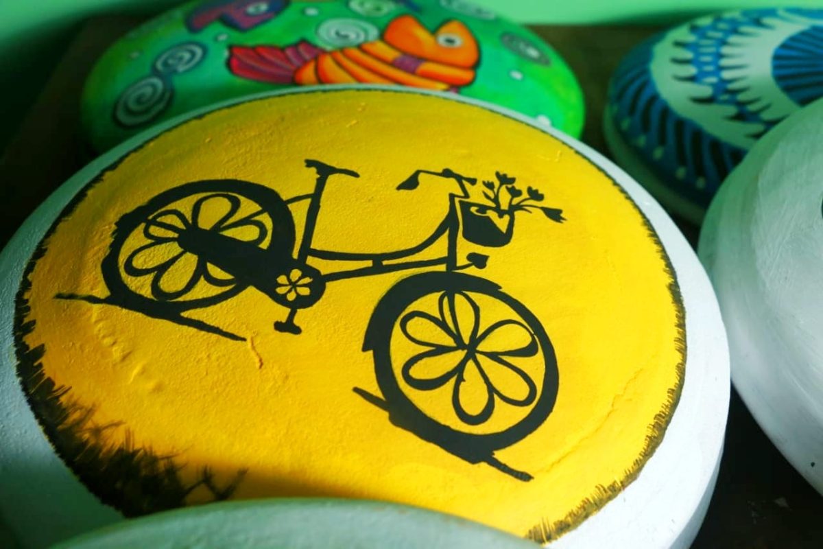 Cycle Pottery Painting