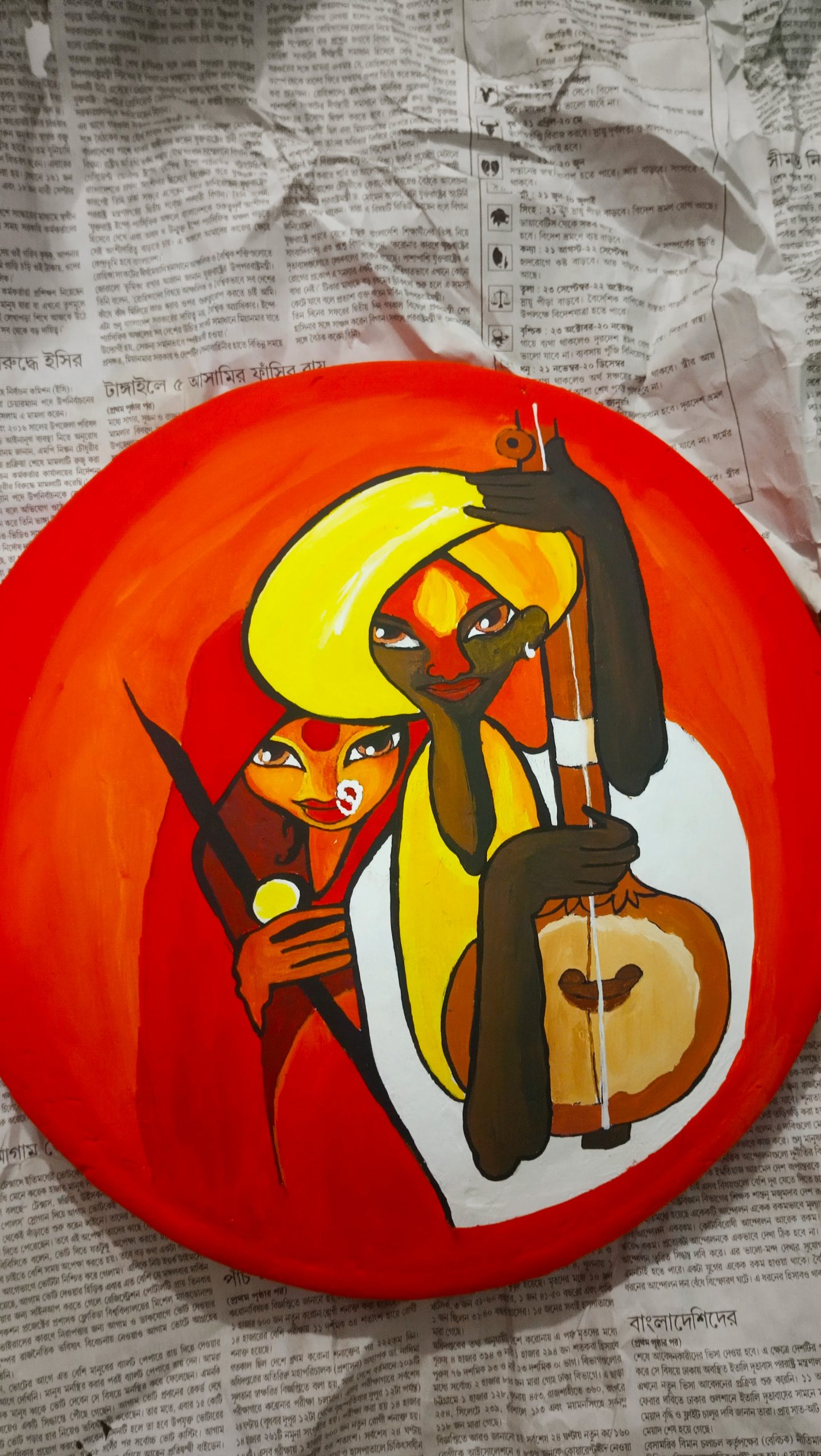 IMG_20201229_214758 Pottery painting (Moner manush)