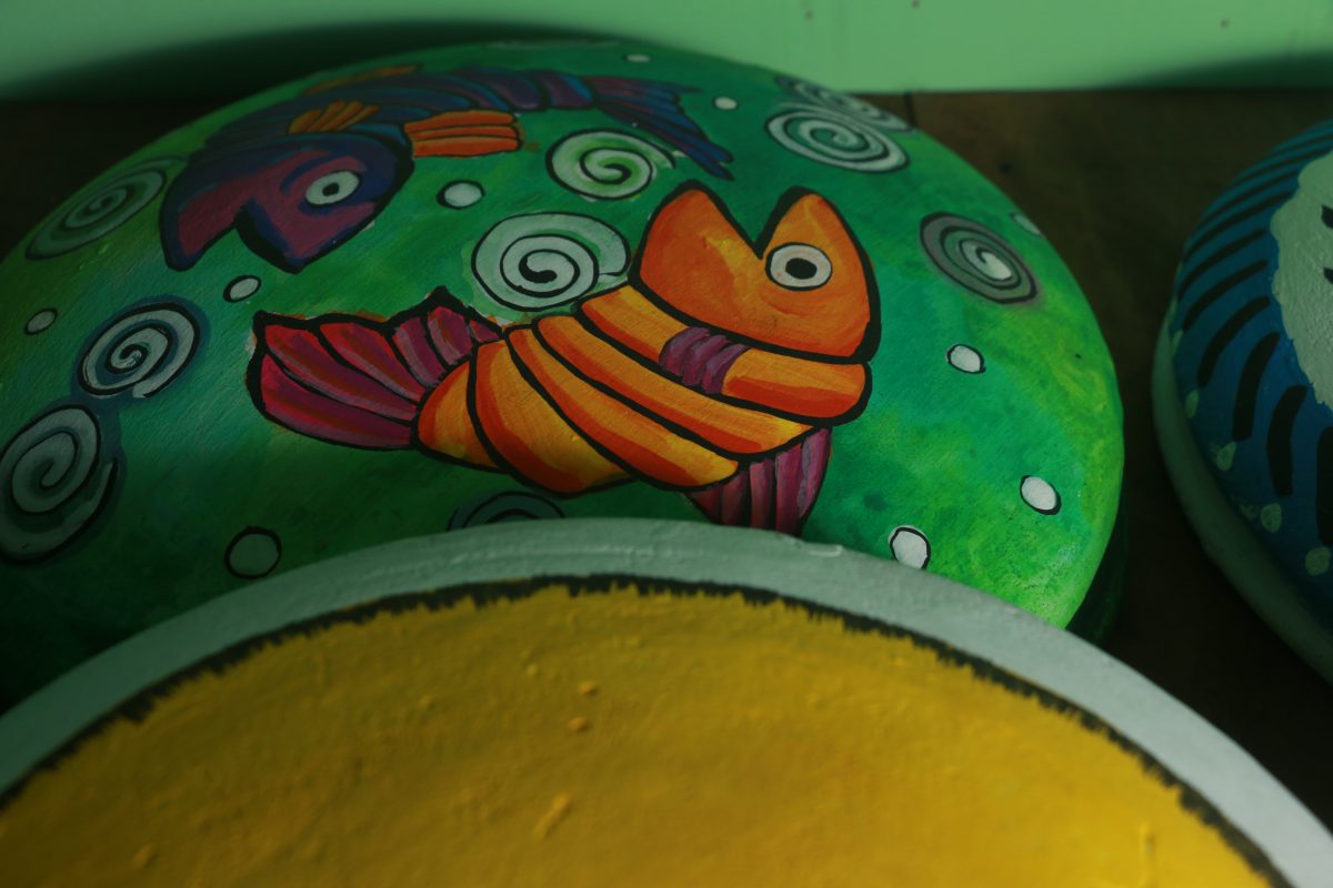 Pottery Painting Fish