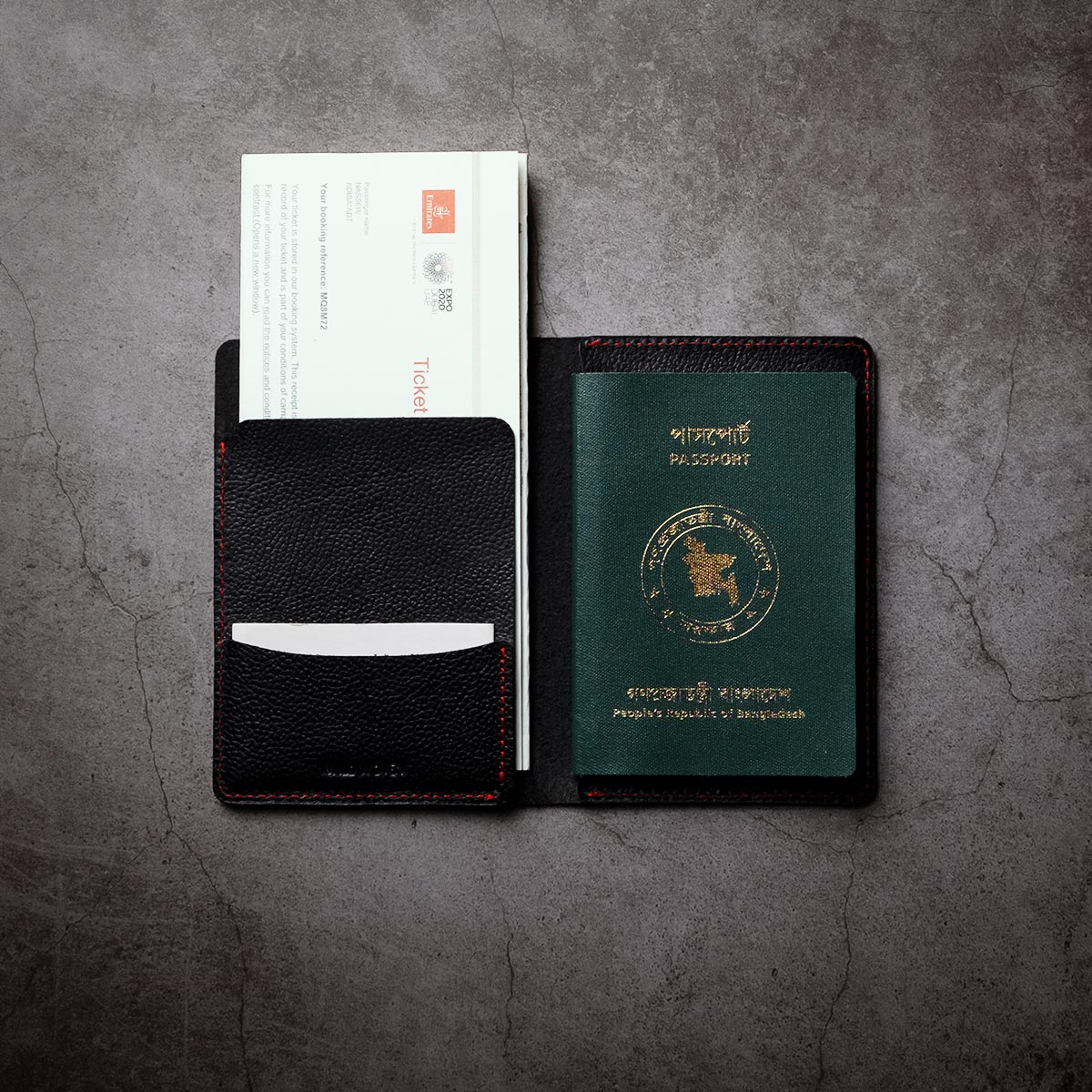 1. Main Image Passport Holder PH1 Ink Black