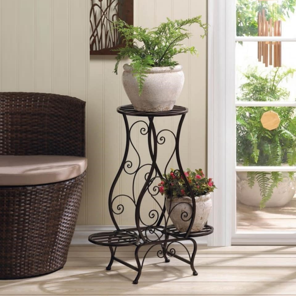 10 3 Seater Plant Stand