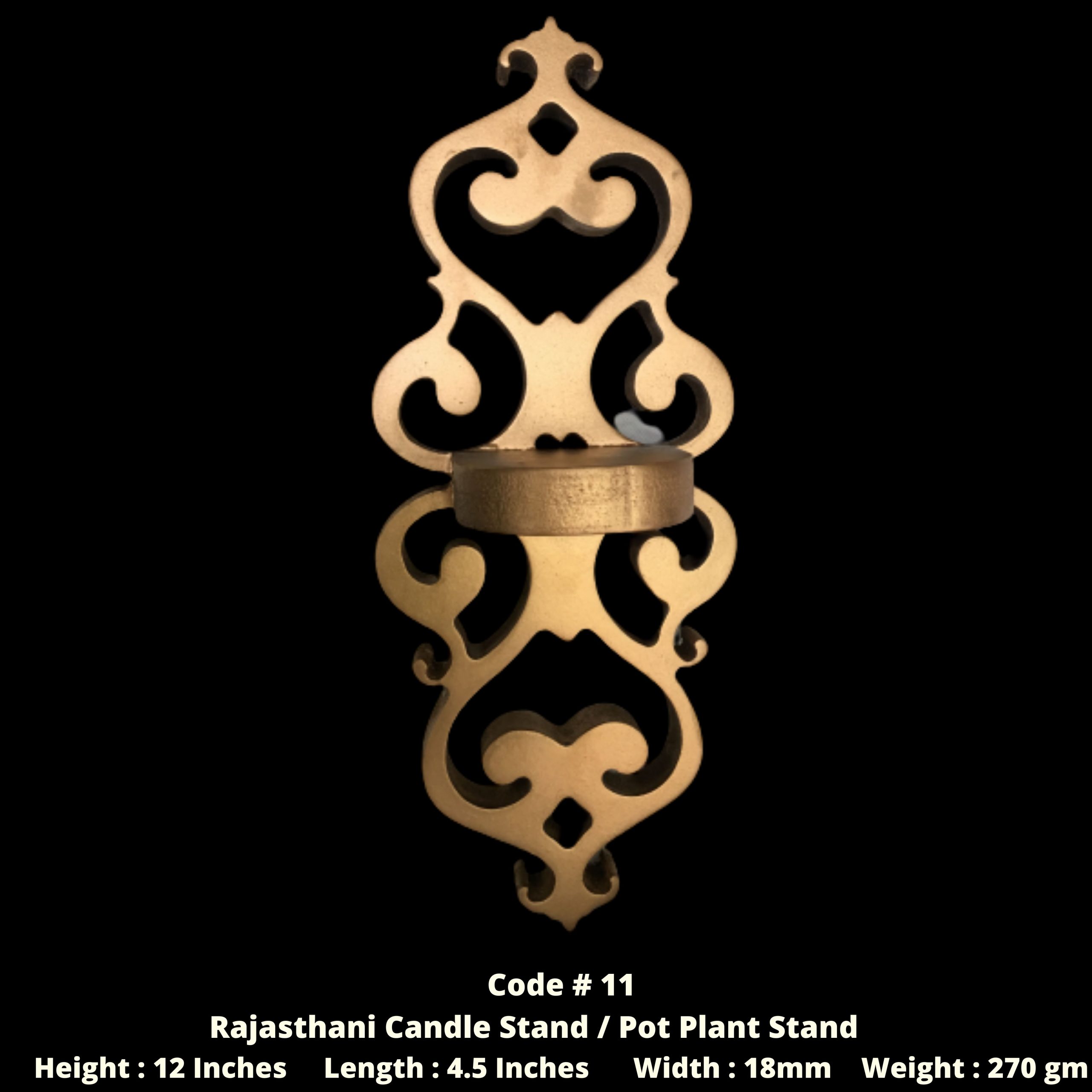 44 (1) Rajsthani Candle Stand