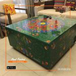 Rickshaw Painted Center Table (Without Wheel Large)