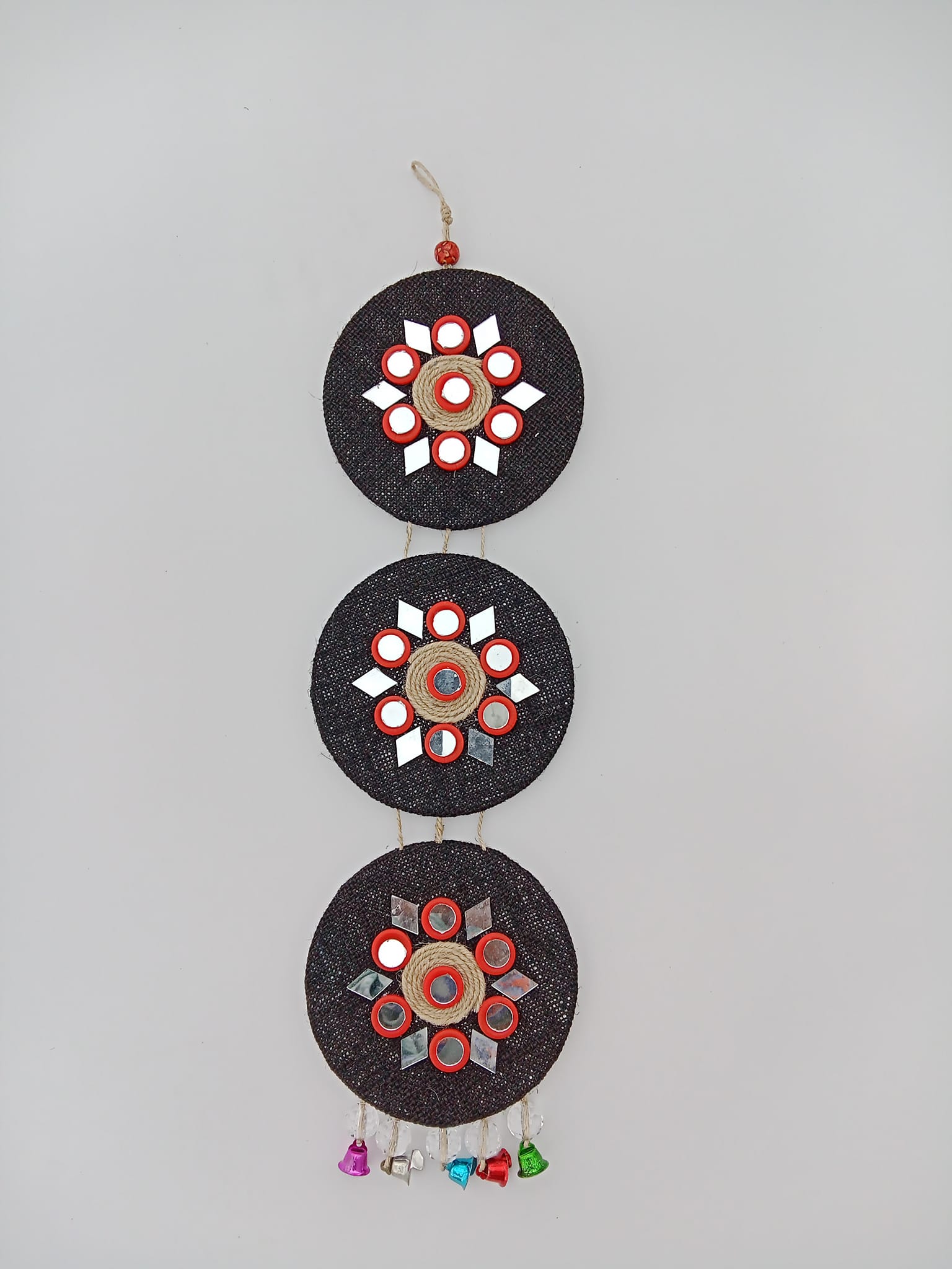 3CD Glasswork_1 Jute Made Handcrafted Wall Hanging