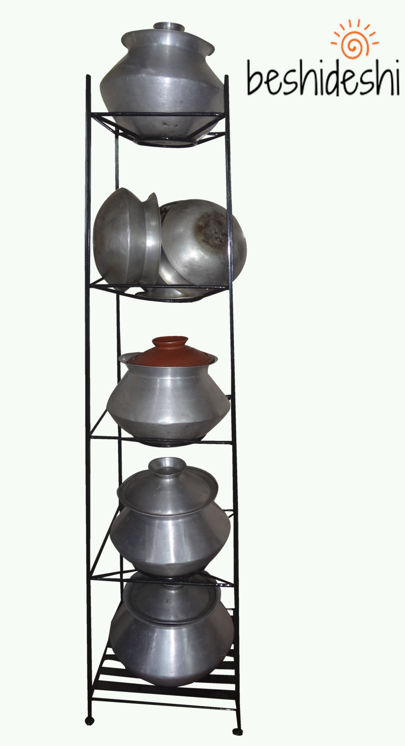 DSC08117 Hot Pot Holding Stand Kitchen Organizer (Shelf)