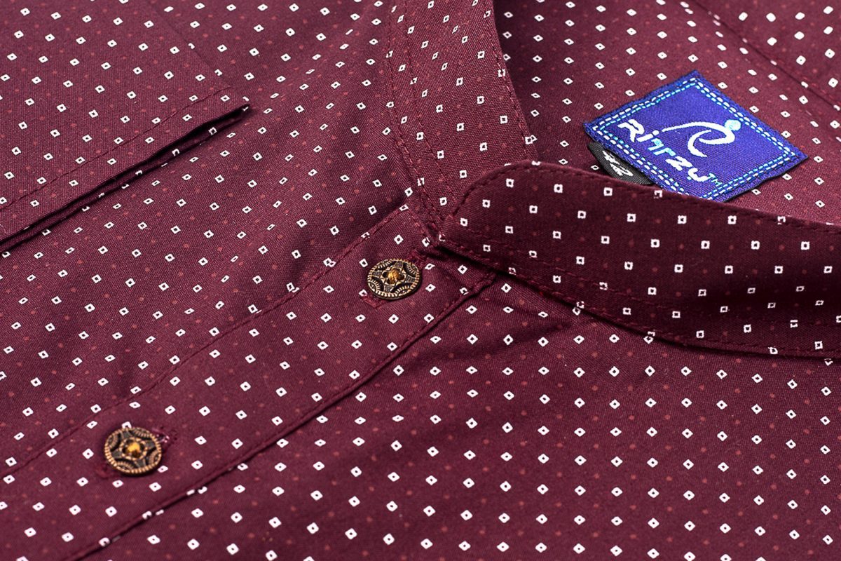 Chocolate All Over Printed Panjabi For Men