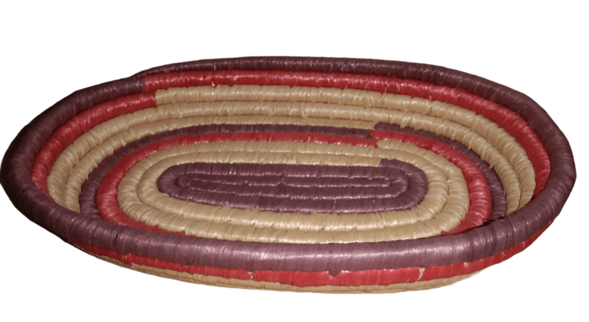 Oval Wicker Dish (basket)