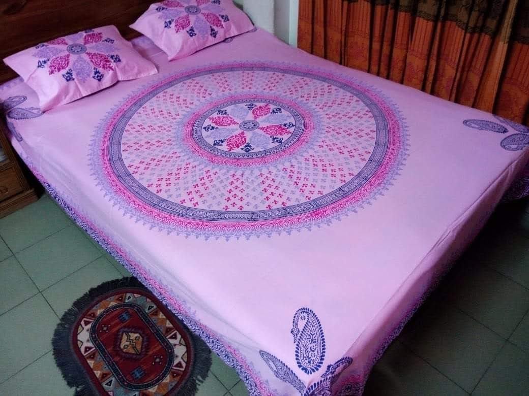 WhatsApp Image 2021-09-05 at 9.43.08 PM Bed Sheet with Pillow Covers