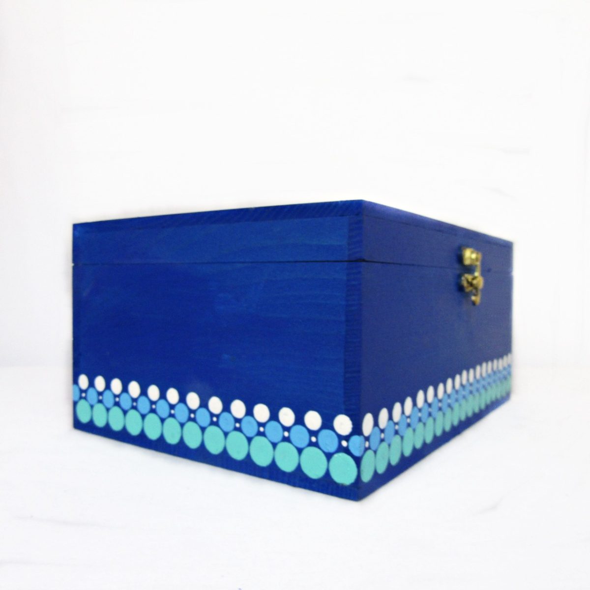 Hand Painted Wooden Jewelry Box