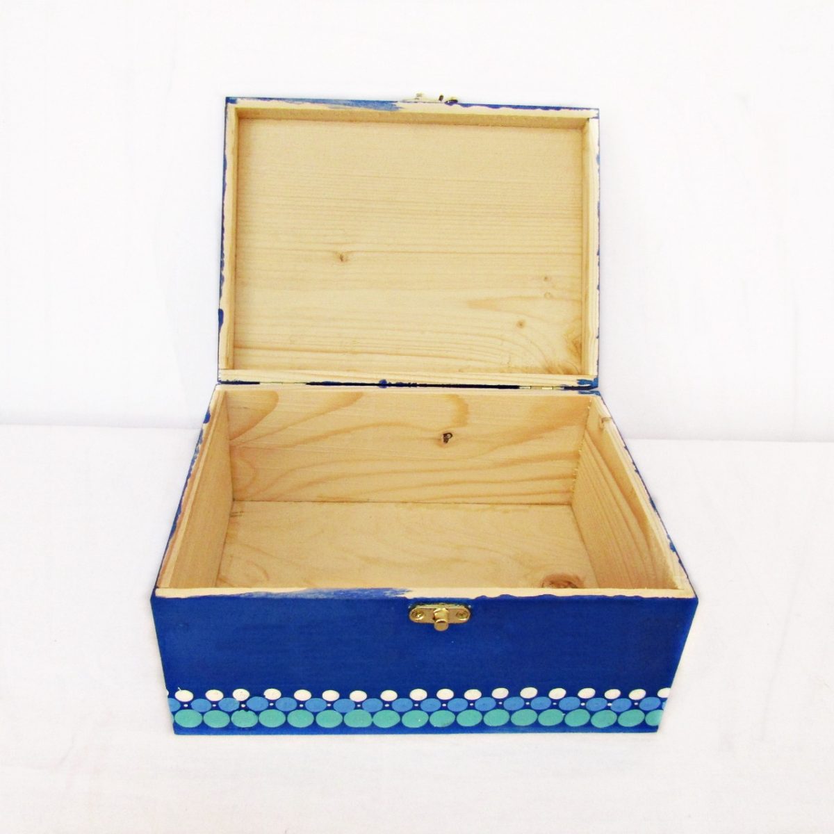 Hand Painted Wooden Jewelry Box