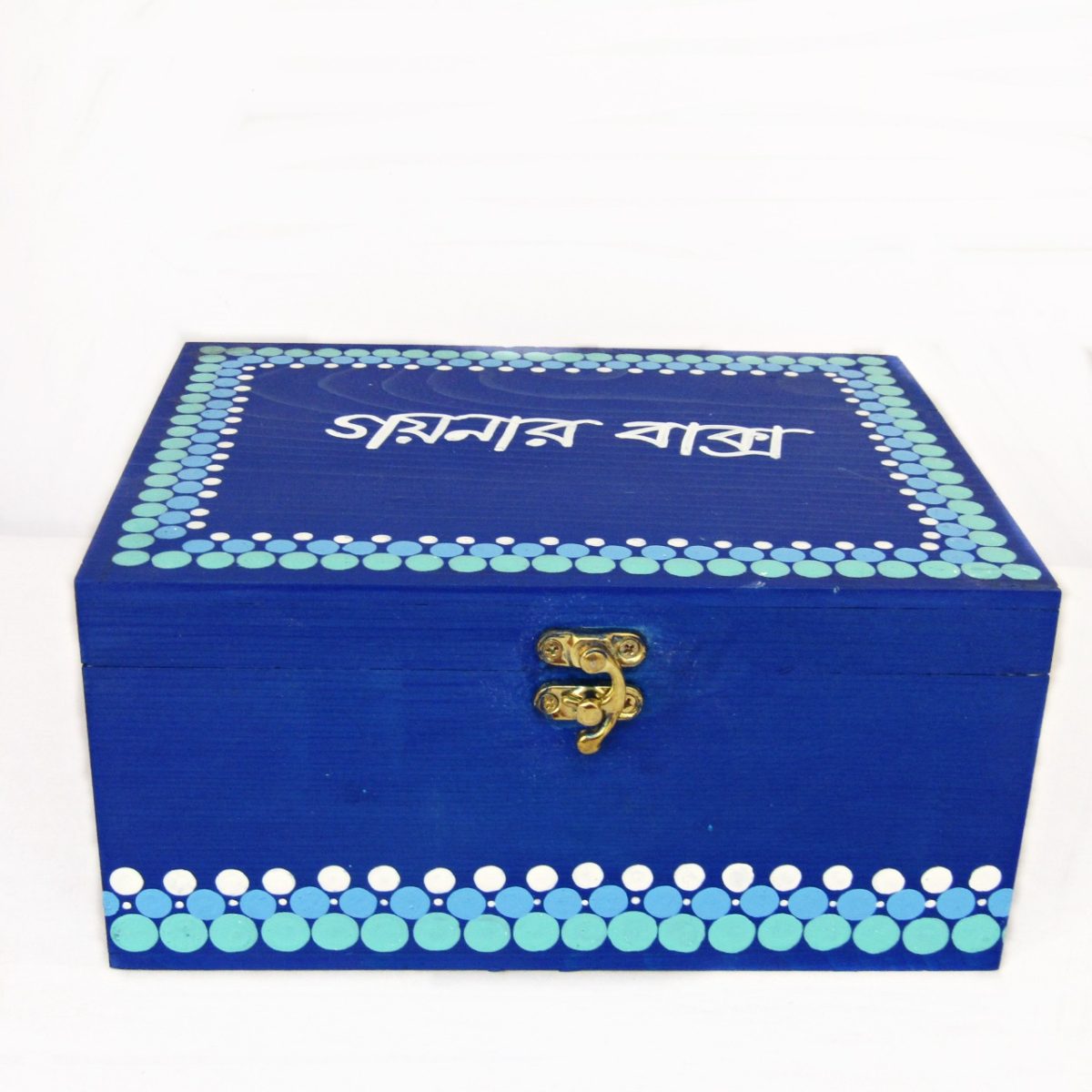 Hand Painted Wooden Jewelry Box