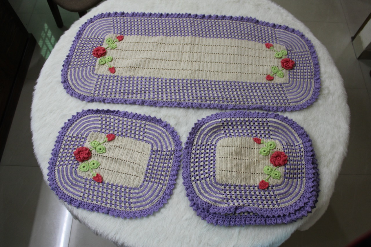 WhatsApp Image 2021-09-22 at 6.18.48 PM(2) Table Runner with Place Mat (Dinning Combo)