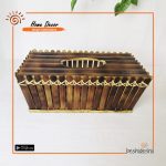 Bamboo Made Tissue Storage Box