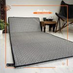 FLOOR MATTRESS – GREY BLOCK PATTERN SLEEPING MAT