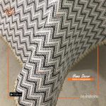 ZIG-ZAG BLACK & WHITE – TABLE MAT