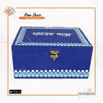 "Goynar Baksho" Handpainted Wooden Jewellery Box