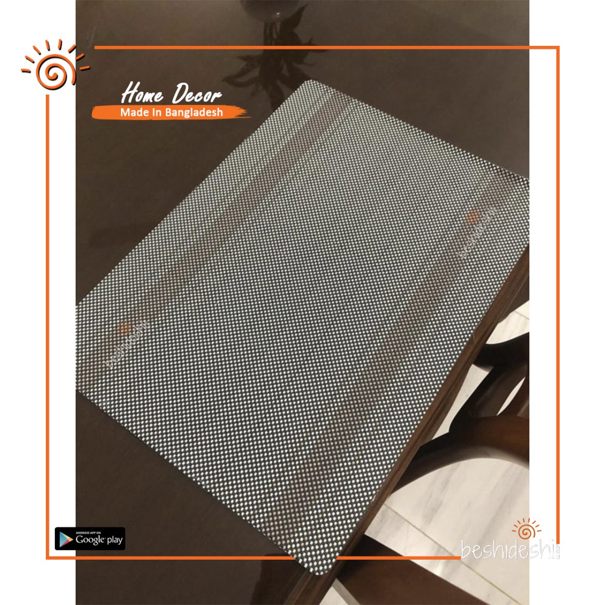 BROWN STRIPES – PLACEMATS SET