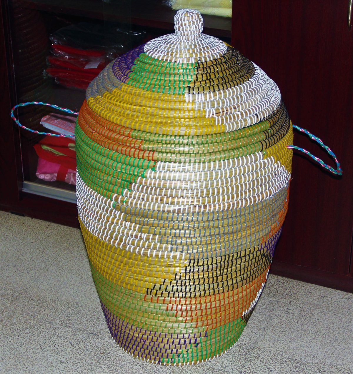 Senegalese design Laundry Basket