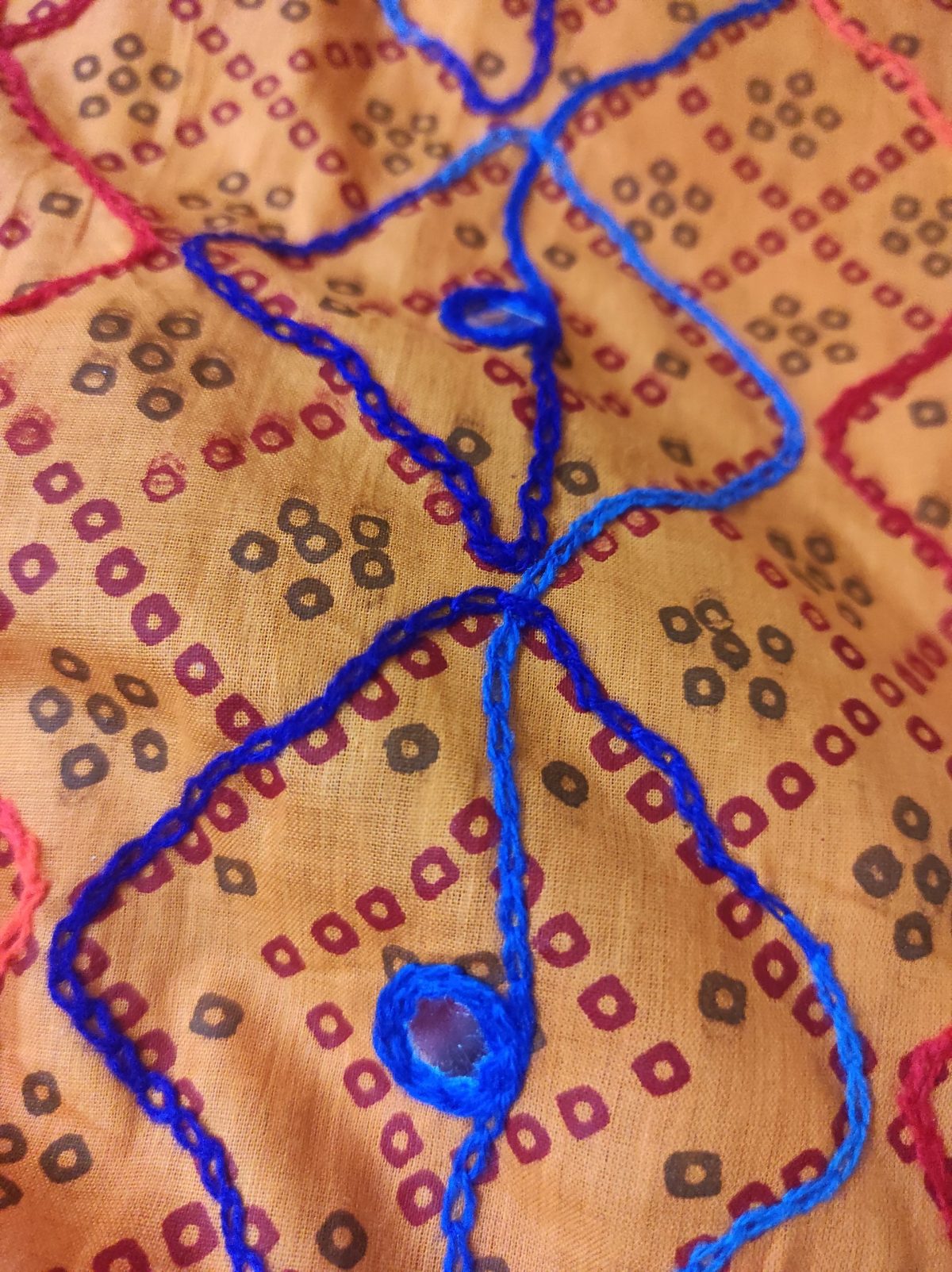 Chunari Phulkari Salwar Kamiz