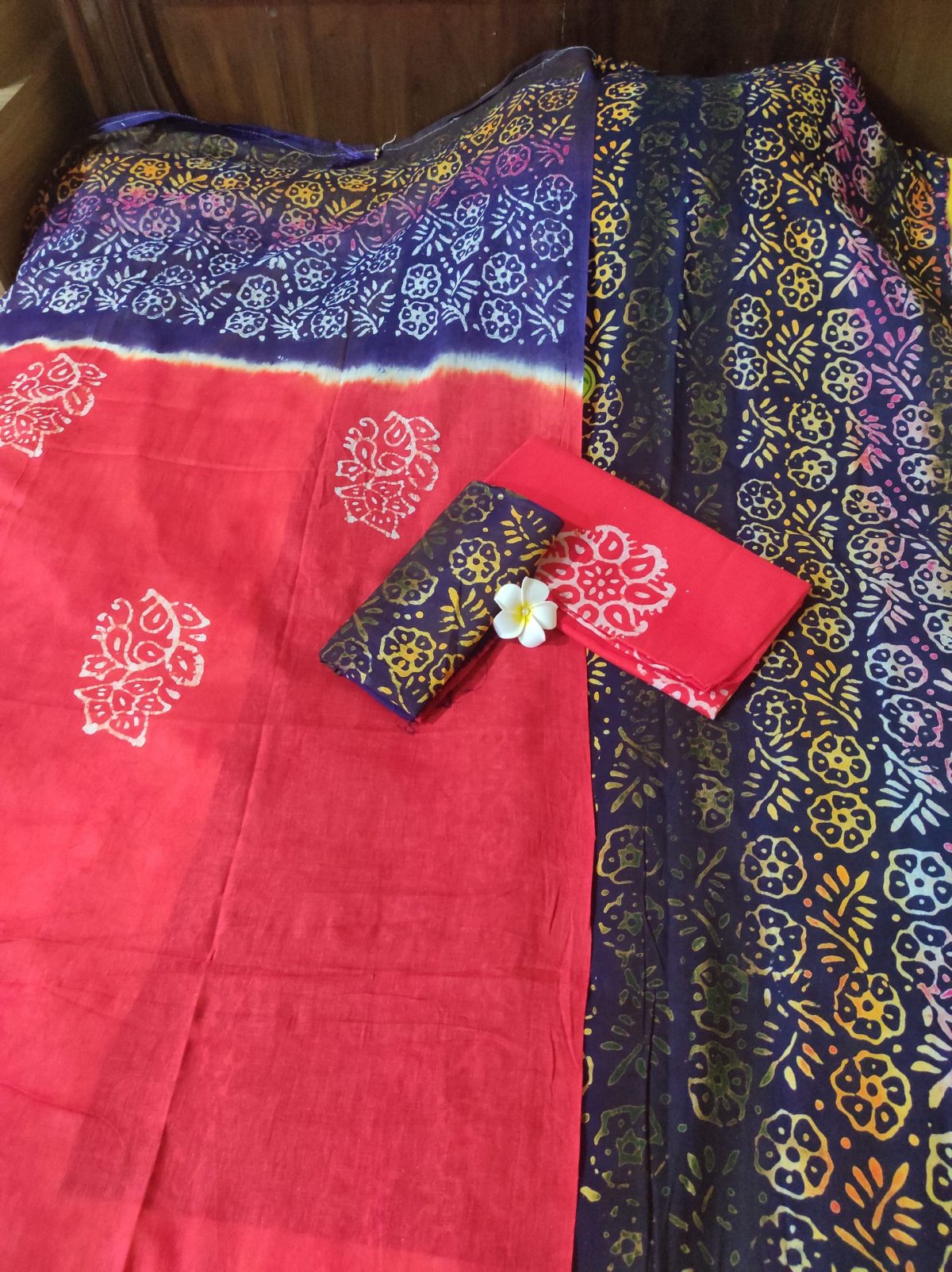 Vegetable Batik Salwar Kamiz