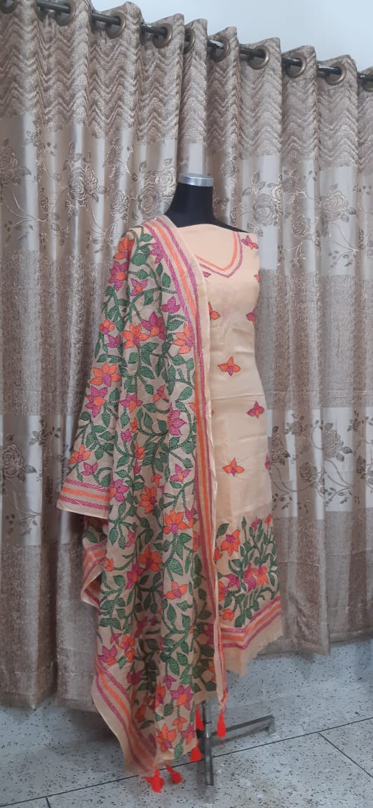 WhatsApp Image 2021-10-10 at 10.48.35 PM Nakshi unstitched Salwar Kamiz Orna Set