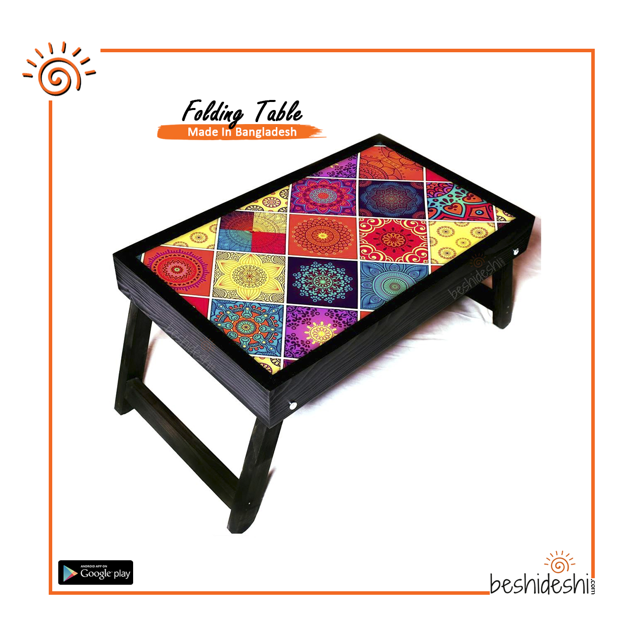 03 Exclusive Wooden Folding Laptop Table