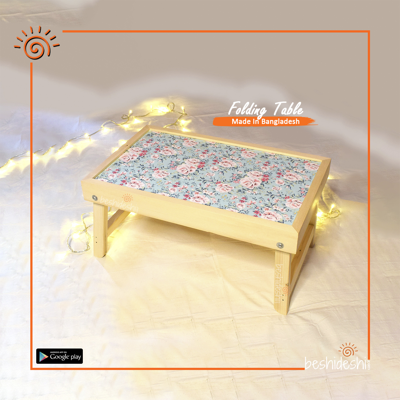 15 Exclusive Wooden Folding Laptop Table