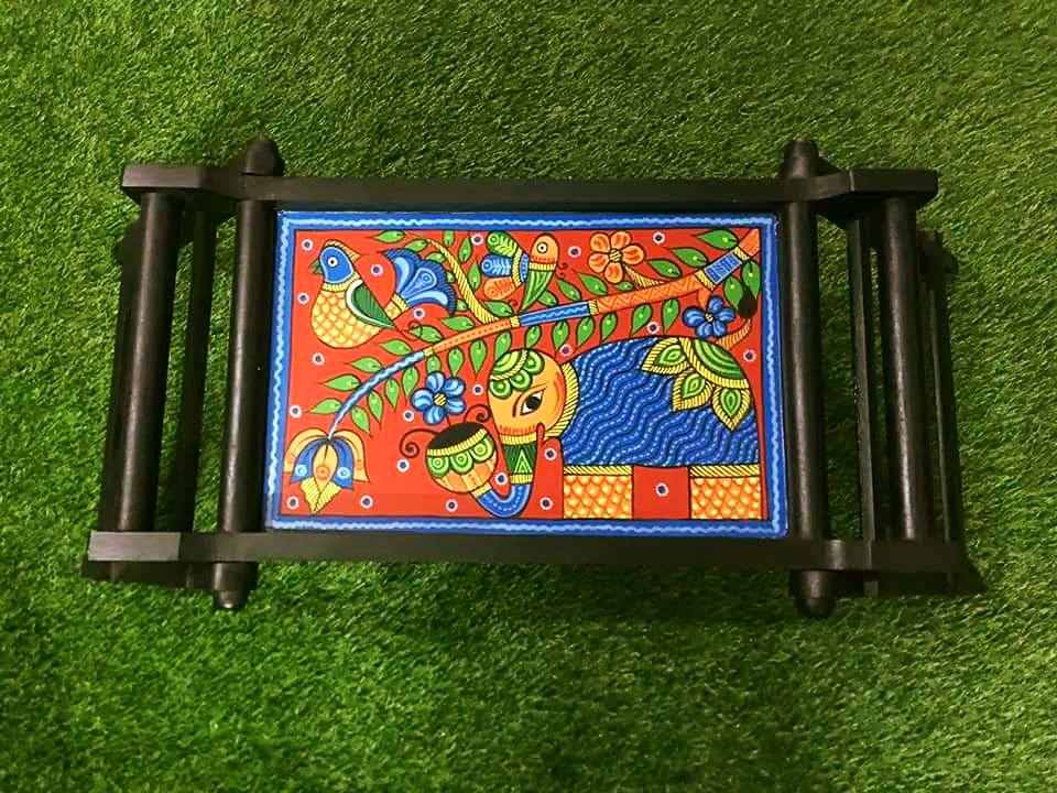 Hand Painted Folding Table Beshi Deshi