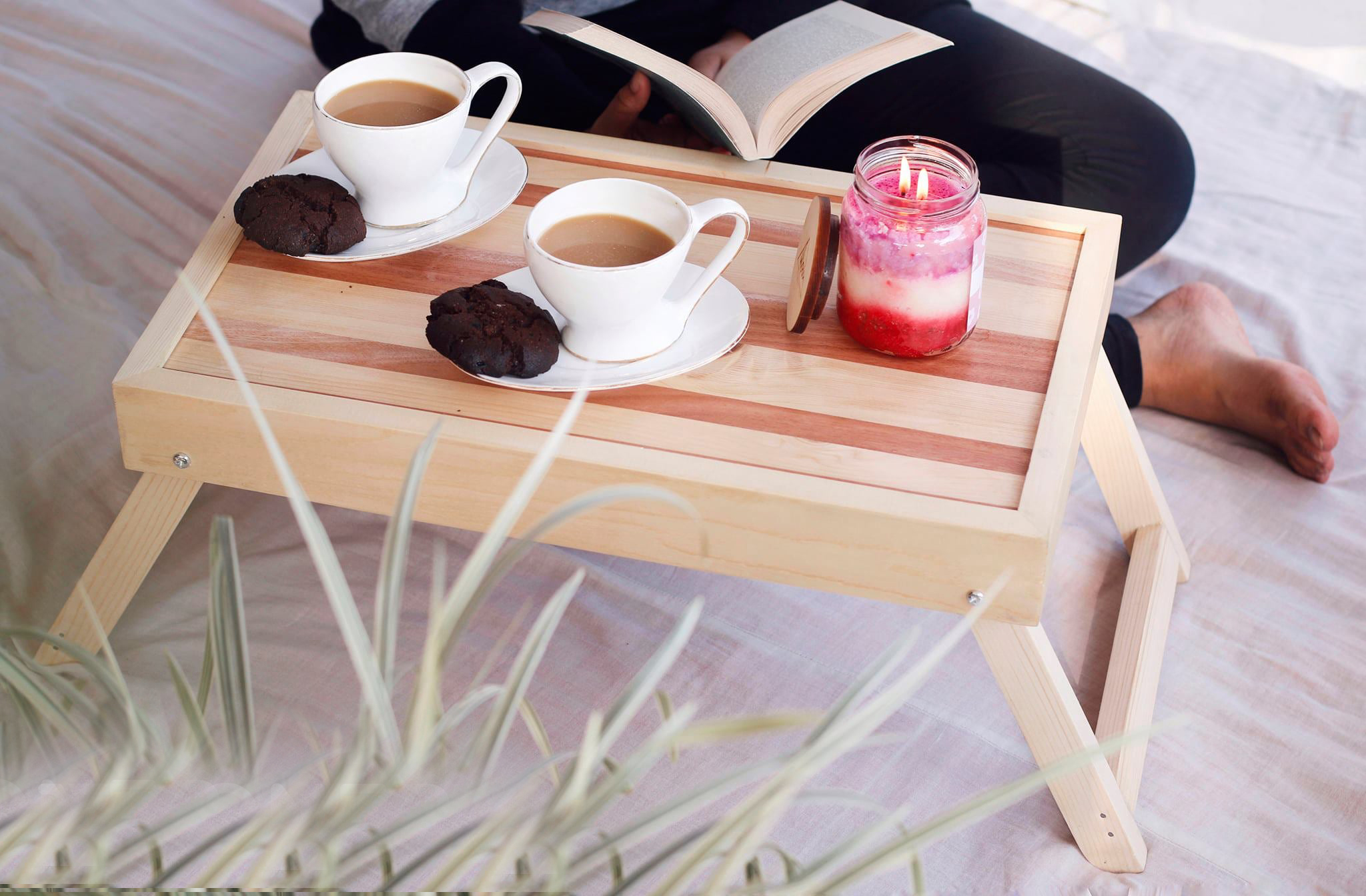 Exclusive Wooden Folding Laptop Table Beshi Deshi