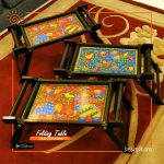 Rickshaw Painted Folding Table
