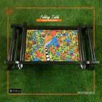 Rickshaw Painted Folding Table