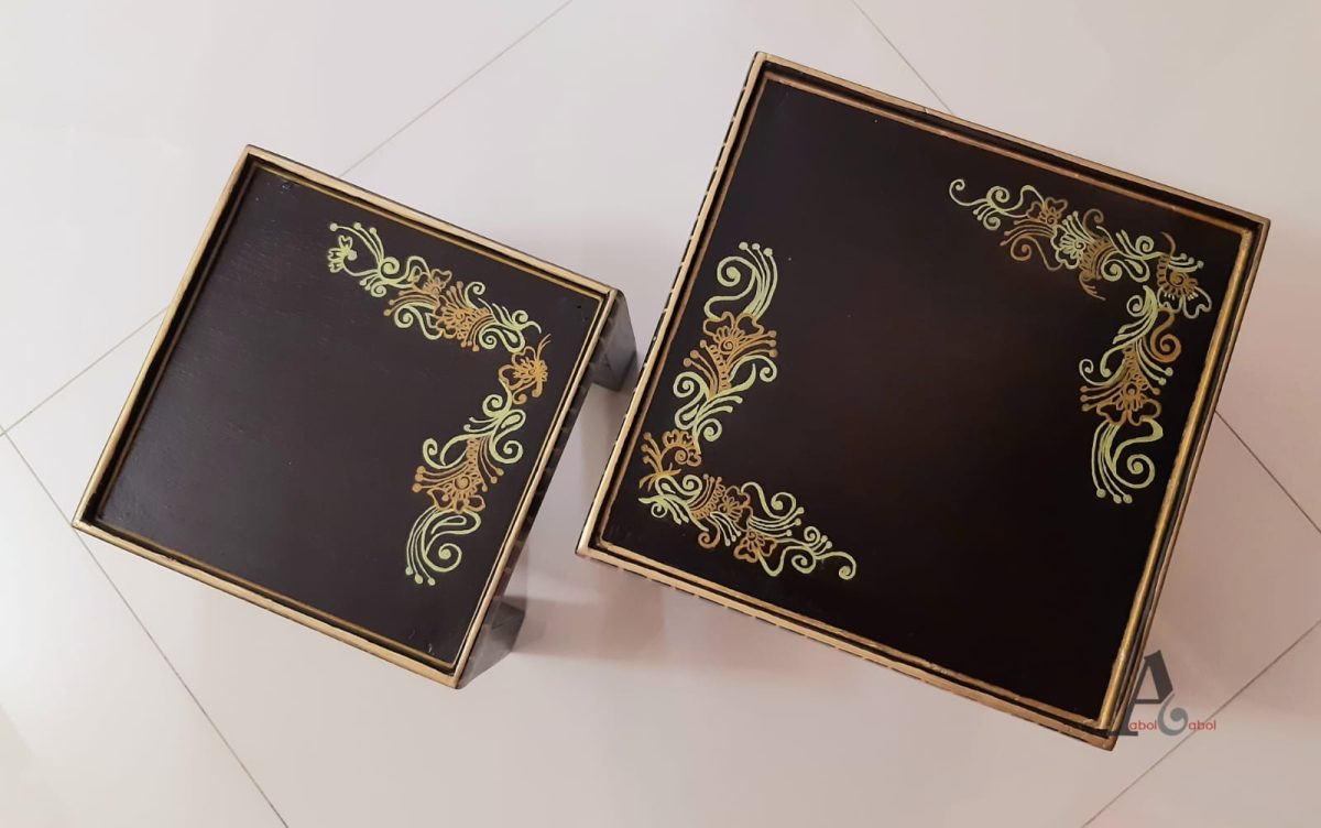 Multipurpose Wooden Table Set