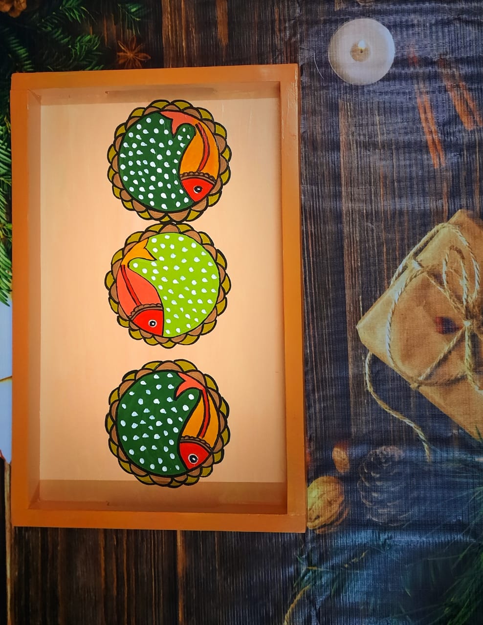 WhatsApp Image 2021-12-14 at 5.42.09 PM Handpainted Service Tray