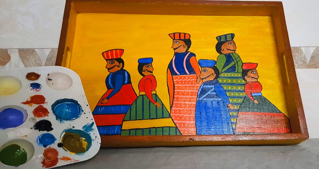 WhatsApp Image 2021-12-14 at 5.42.11 PM (1) Handpainted Service Tray