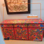 Rickshaw Painted Multiple Use Cabinet