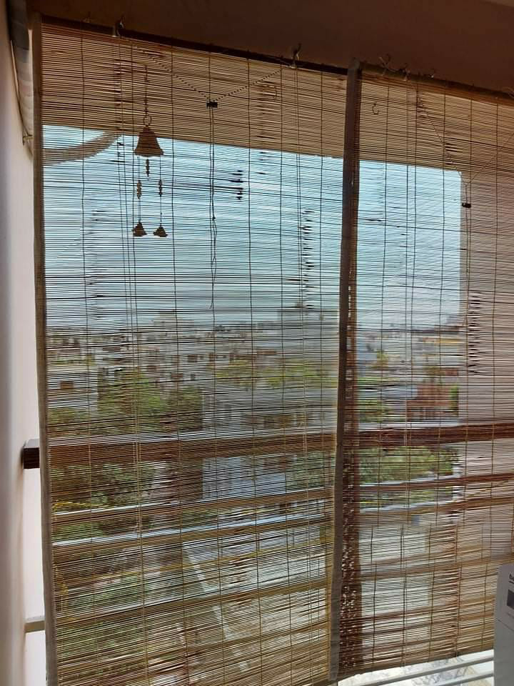 Bamboo Made Curtain (With back part poly and side border) Beshi Deshi