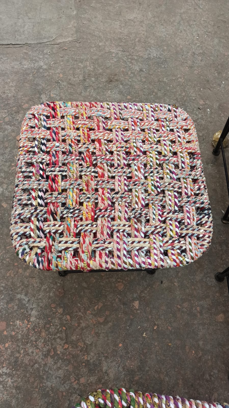 WhatsApp Image 2022-01-05 at 1.30.09 PM(1) Recycling Saree Iron Stool