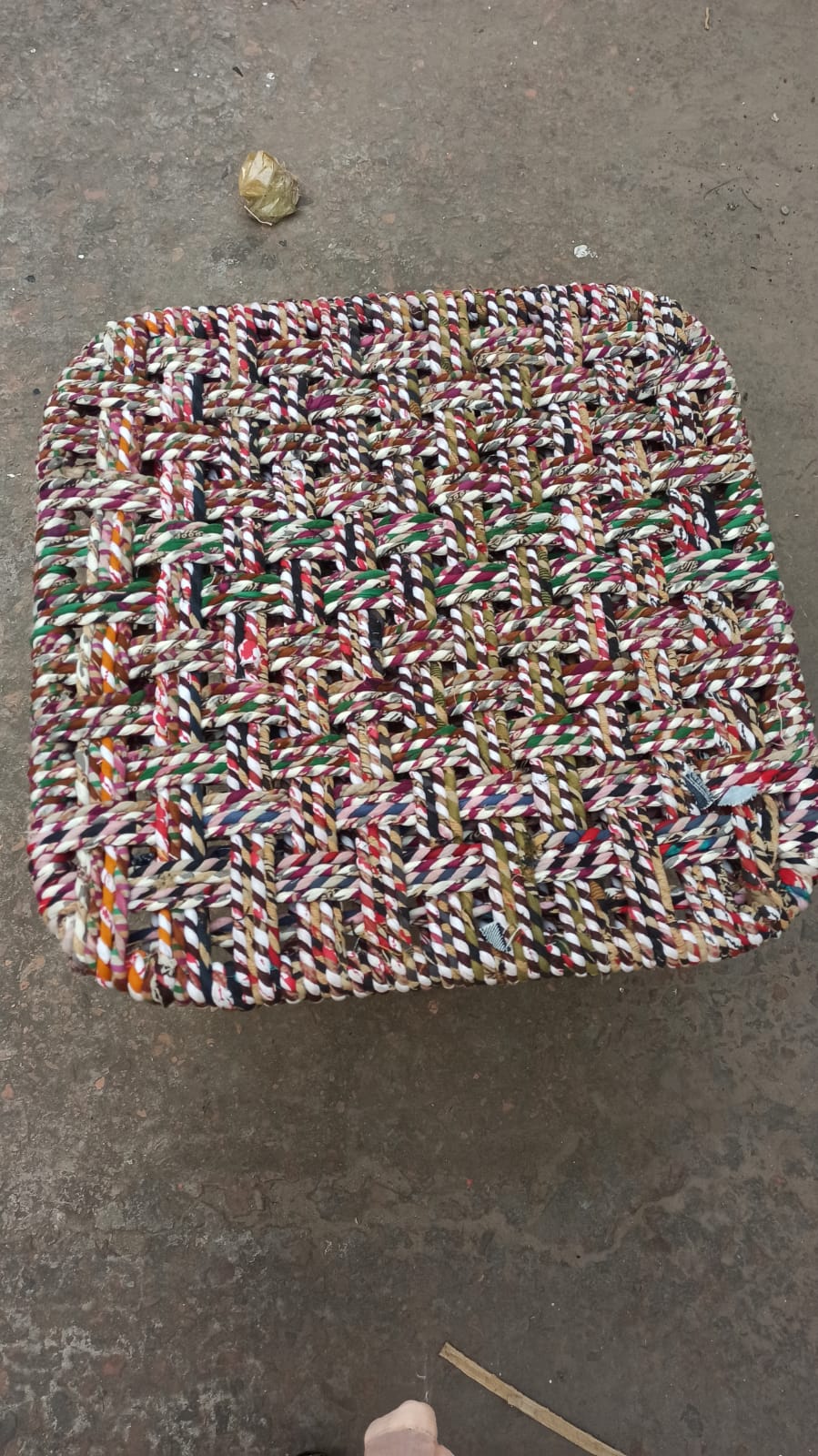 WhatsApp Image 2022-01-05 at 1.30.13 PM Recycling Saree Iron Stool