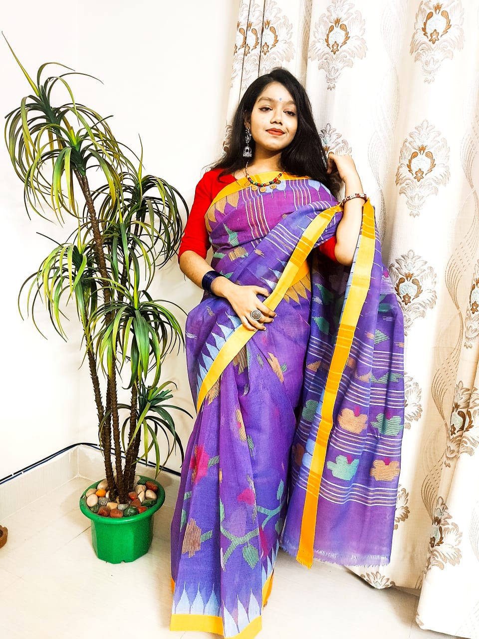 WhatsApp Image 2022-01-12 at 9.41.09 PM (1) Handloom Original Monipuri Saree