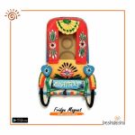 Rickshaw Fridge Magnet