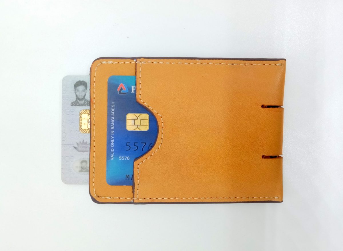 100% Leather Credit Card Holder
