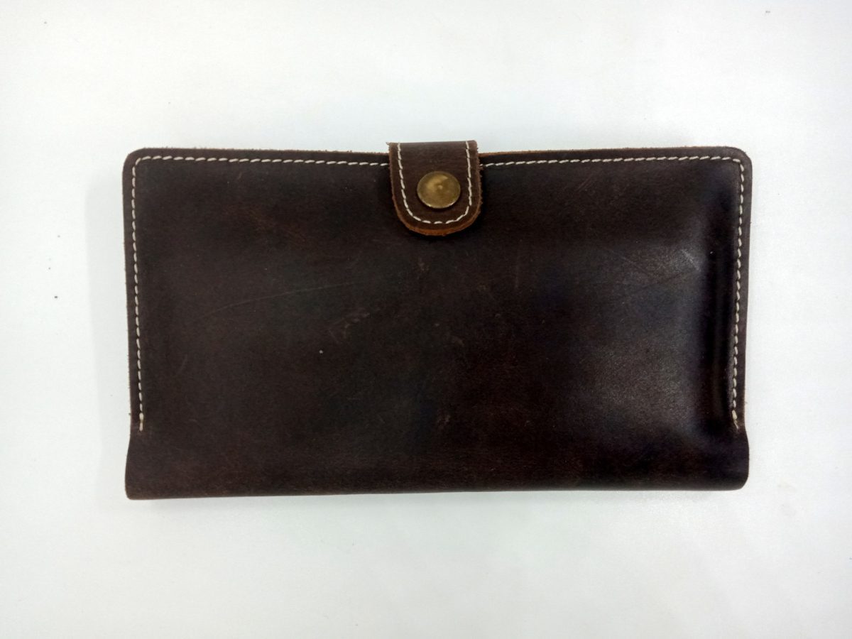 Stylish Leather Long Wallet