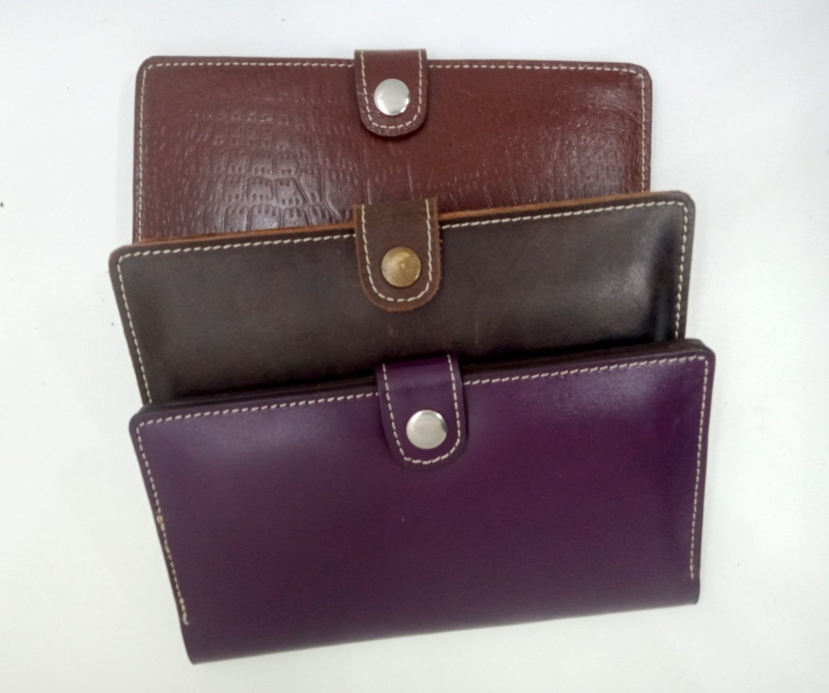 Stylish Leather Long Wallet